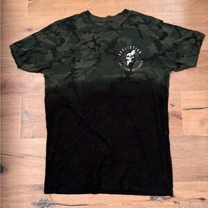 Vintage Y2K Affliction Camo Tee